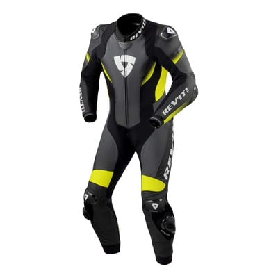 Combinaison moto Rev’It Control black/neon yellow