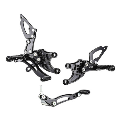 Commandes reculées Bonamici réglables inverséess Honda CBR 1000 RR 08-16