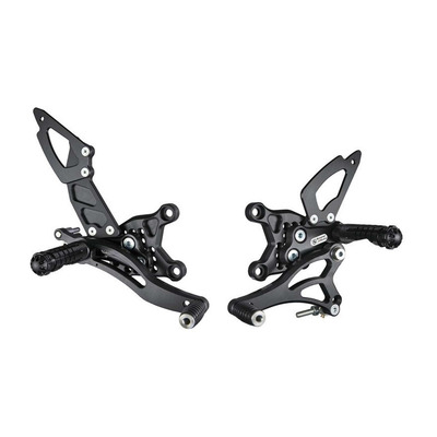 Commandes reculées Bonamici réglables non inversées Aprilia RSV4 1000 11-16