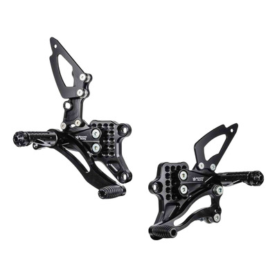 Commandes reculées Bonamici réglables non inversées/inversées Yamaha YZF-R3 15-25