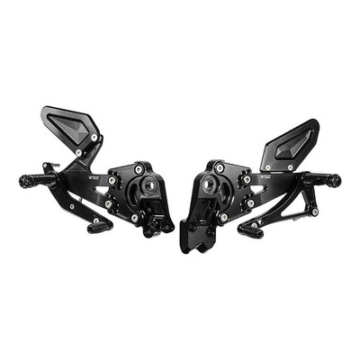 Commandes reculées Bonamici réglables non inversées/inversées KTM DUKE 125 14-20