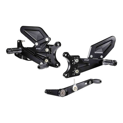 Commandes reculées Bonamici réglables non inversées/inversées Yamaha YZF-R6 17-25