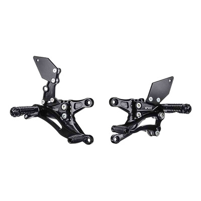 Commandes reculées Bonamici réglables non inversées/inversées Kawasaki ZX -6R 19-25
