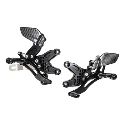 Commandes reculées Bonamici réglables non inversées BMW S 1000 RR 09-14