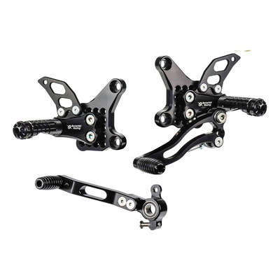 Commandes reculées Bonamici réglables non inversées/inversées Ducati 749 02-06