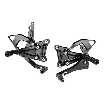 Commandes reculées Bonamici réglables non inversées/inversées Kawasaki ZX-10R 21-25