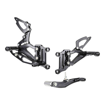 Commandes reculées Bonamici réglables non inversées Yamaha YZF-R1 04-06