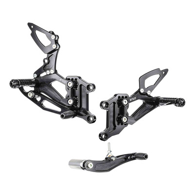 Commandes reculées Bonamici réglables non inversées Yamaha YZF-R6 03-05
