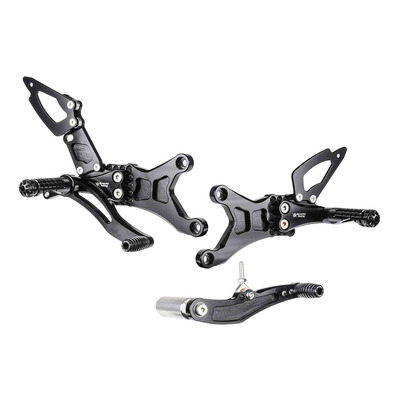 Commandes reculées Bonamici réglables non inversées Yamaha YZF-R1 07-08