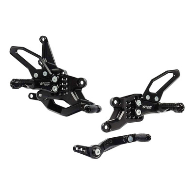 Commandes reculées Bonamici réglables non inversées/inversées Yamaha YZF-R7 22-25