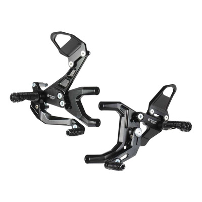 Commandes reculées Bonamici réglables non inversées/inversées Ducati Panigale 1299 15-18
