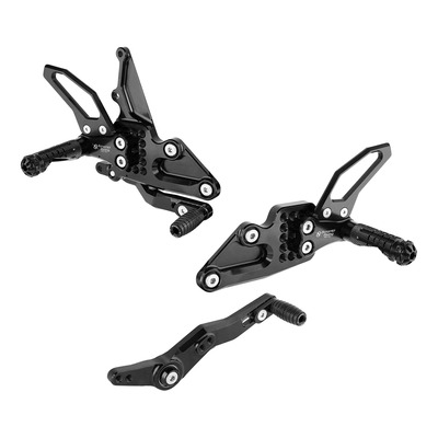Commandes reculées Bonamici réglables non inversées/inversées Suzuki GSX-8 R 24-26