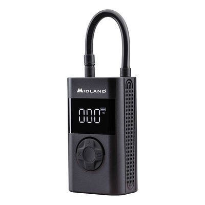 Compresseur portable Midland Enerpump LED noir