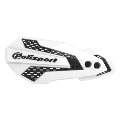 Coques de Remplacement de Protège-Mains POLISPORT MX Flow Blanc / Noir