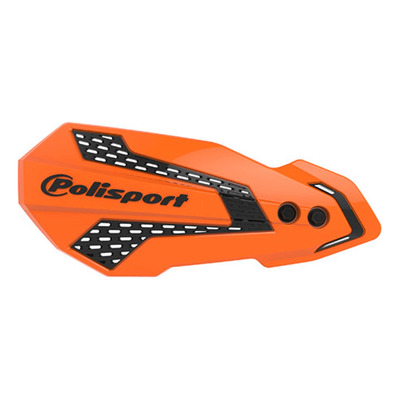 Coques de Remplacement de Protège-Mains POLISPORT MX Flow Orange / Noir