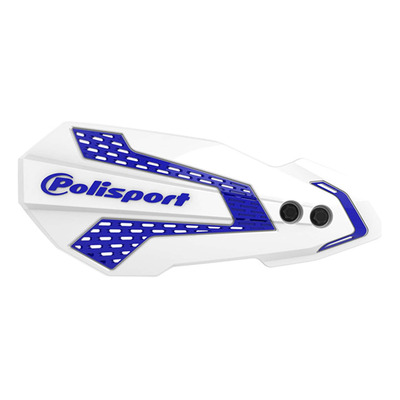 Coques de Remplacement de Protège-Mains POLISPORT MX Flow Blanc / Bleu