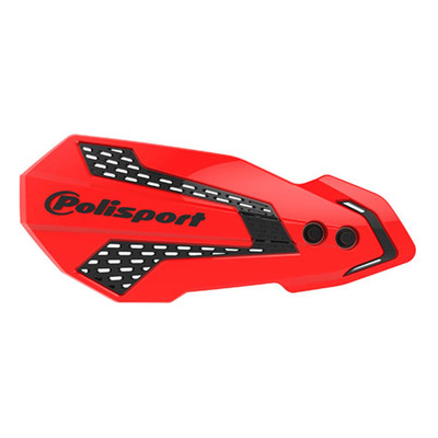 Coques de Remplacement de Protège-Mains POLISPORT MX Flow Rouge / Noir