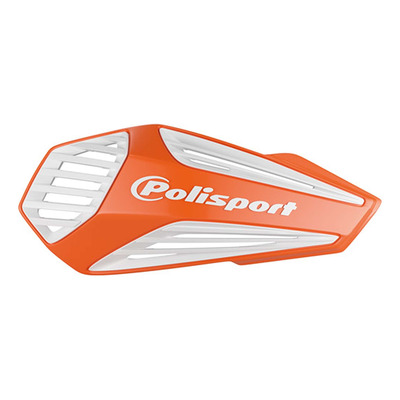 Coques de Remplacement de Protège-Mains POLISPORT MX Air Orange / Blanc