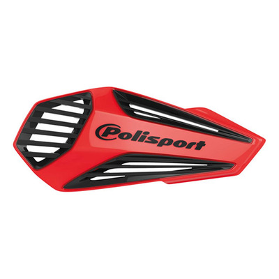 Coques de Remplacement de Protège-Mains POLISPORT MX Air Rouge / Noir