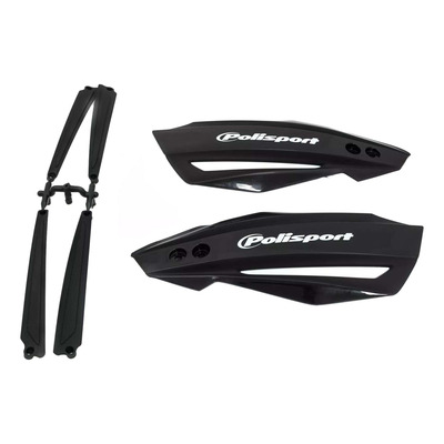 Coques de Remplacement de Protège-Mains POLISPORT Bullit Noir