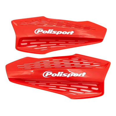 Coques de Remplacement de Protège-Mains POLISPORT MX Force Rouge