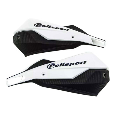Coques de Remplacement de Protège-Mains POLISPORT Trail Blazer Blanc / Noir