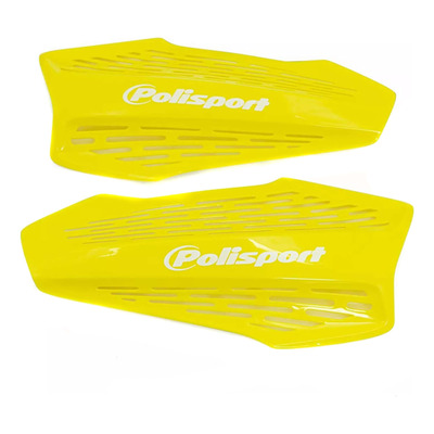 Coques de Remplacement de Protège-Mains POLISPORT MX Force Jaune