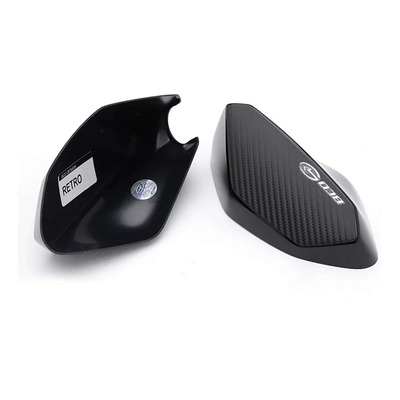 Coques de rétroviseurs noir mat/carbone Yamaha X-MAX 125 2018-