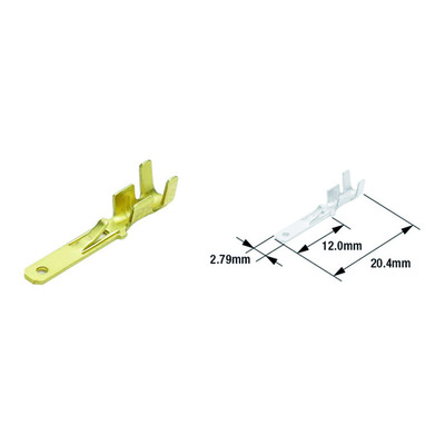 Cosses à fourche mâle Tourmax Type 110 x100 pièces