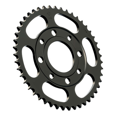 Couronne JT Sprockets acier noir pas 428 47 dents Honda XL 125 S