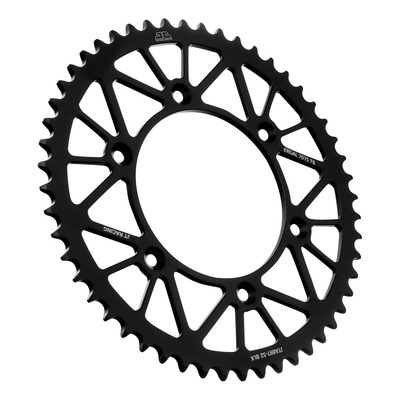 Couronne JT Sprockets Racelite alu noir pas 520 52 dents KTM 250/450 EXC-F