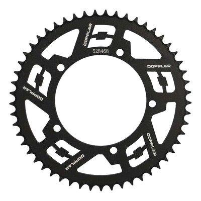 Couronne noir Doppler Origin acier Sherco 428 53 dents Ø110