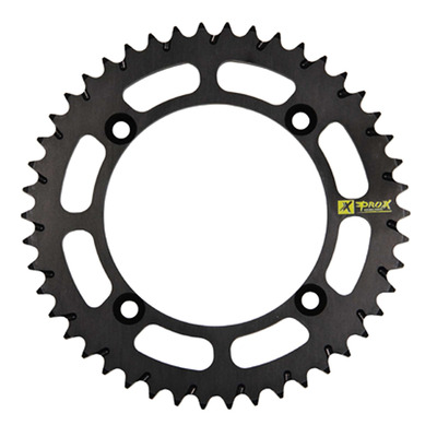 Couronne PROX Anti-Boue Aluminium Noir - D48/420 - Kawasaki 65 KX 00-24
