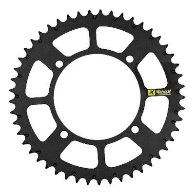 Couronne PROX Anti-Boue Aluminium Noir - D49/420 - Kawasaki 80 / 85 KX 86-24