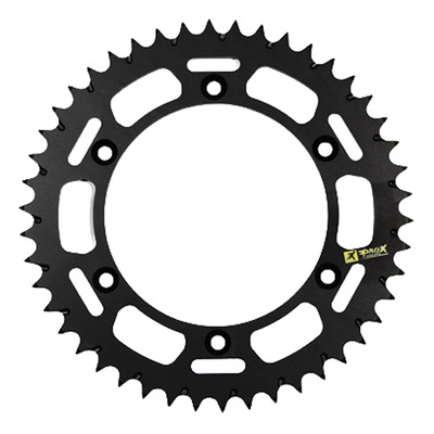 Couronne PROX Anti-Boue Aluminium Noir - D52/520 - Beta 450 RR Enduro 05-12