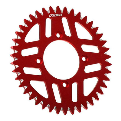 Couronne RFX Pro Trials en Aluminium Anodisé Rouge D41/520 pour Trial Gasgas TXT 02-19