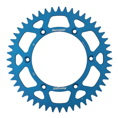 Couronne Supersprox alu bleu antiboue pas 520 48 dents Yamaha YZ 450 F 03-26
