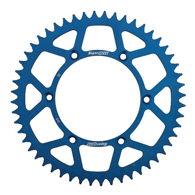 Couronne Supersprox alu bleu antiboue pas 520 52 dents Yamaha YZ 450 F 03-26