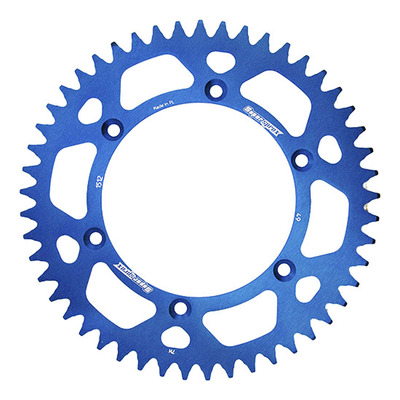 Couronne Supersprox alu bleu pas 520 49 dents Sherco SEF 250 14-17