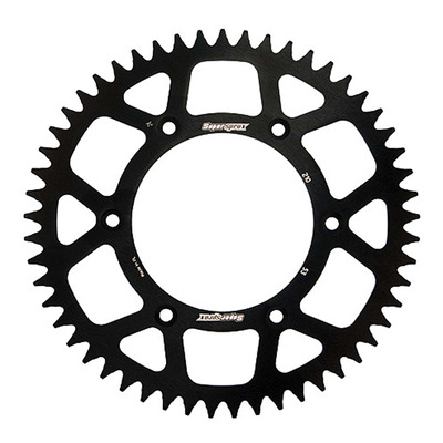 Couronne Supersprox alu noir antiboue pas 520 53 dents Honda CR 250 R 90-91