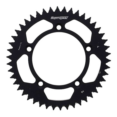 Couronne Supersprox alu noir pas 420 46 dents KTM SX 65 98-01