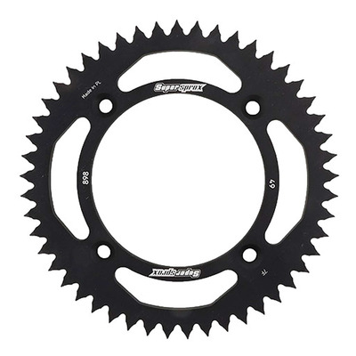 Couronne Supersprox alu noir pas 428 49 dents KTM SX 85 03-26