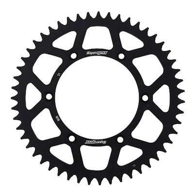 Couronne Supersprox alu noir pas 520 51 dents Suzuki RM 125 06-08