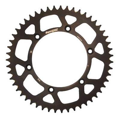 Couronne Supersprox alu noir pas 520 51 dents Husqvarna TE 449 11-13