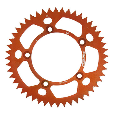 Couronne Supersprox alu orange pas 420 48 dents KTM SX 65 11-24