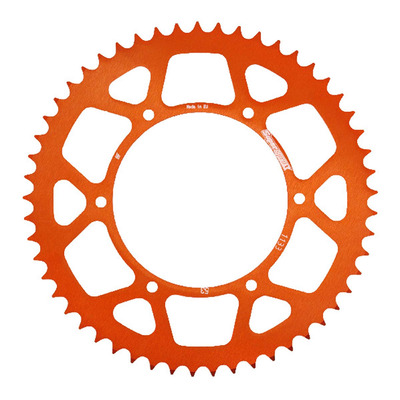 Couronne Supersprox alu orange pas 420 52 dents Aprilia RS 50 06-10