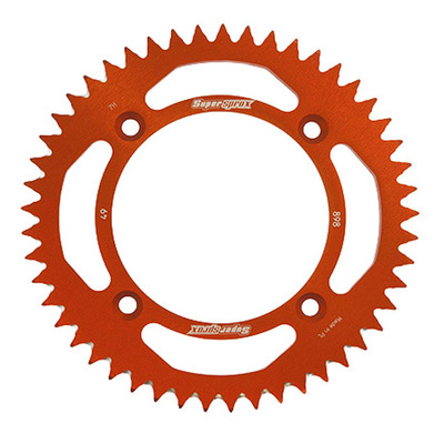 Couronne Supersprox alu orange pas 428 49 dents KTM SX 85 03-26