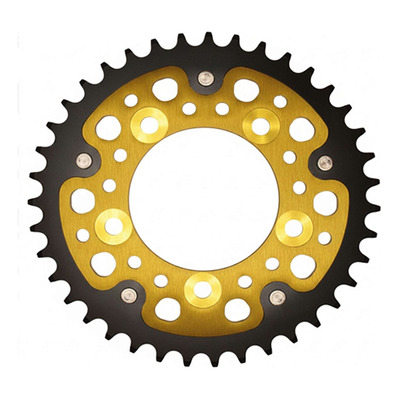 Couronne Supersprox Stealth or 43 dents Suzuki 1000 Gsx-r 07-08