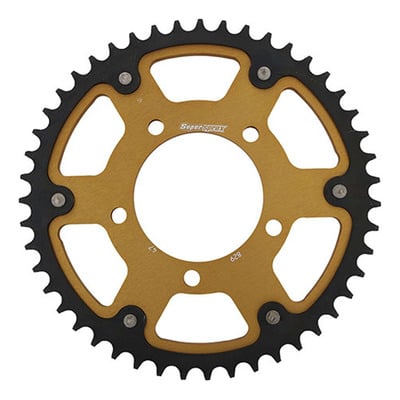 Couronne Supersprox Stealth or 47 dents Suzuki 650 gsf 95-04