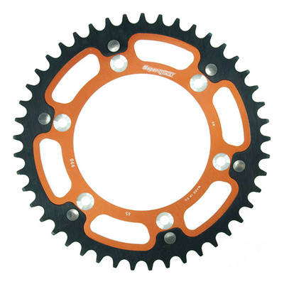 Couronne Supersprox Stealth orange 45 dents Husqvarna 450 Fs 16-22